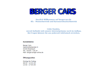 Tablet Screenshot of bergercars.de